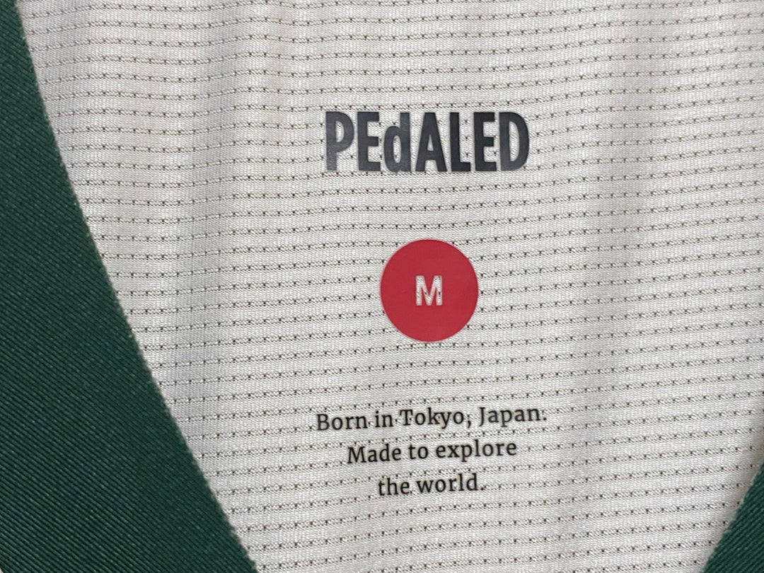 KG109 ペダレット PEdALED 半袖 サイクルジャージ 緑 M