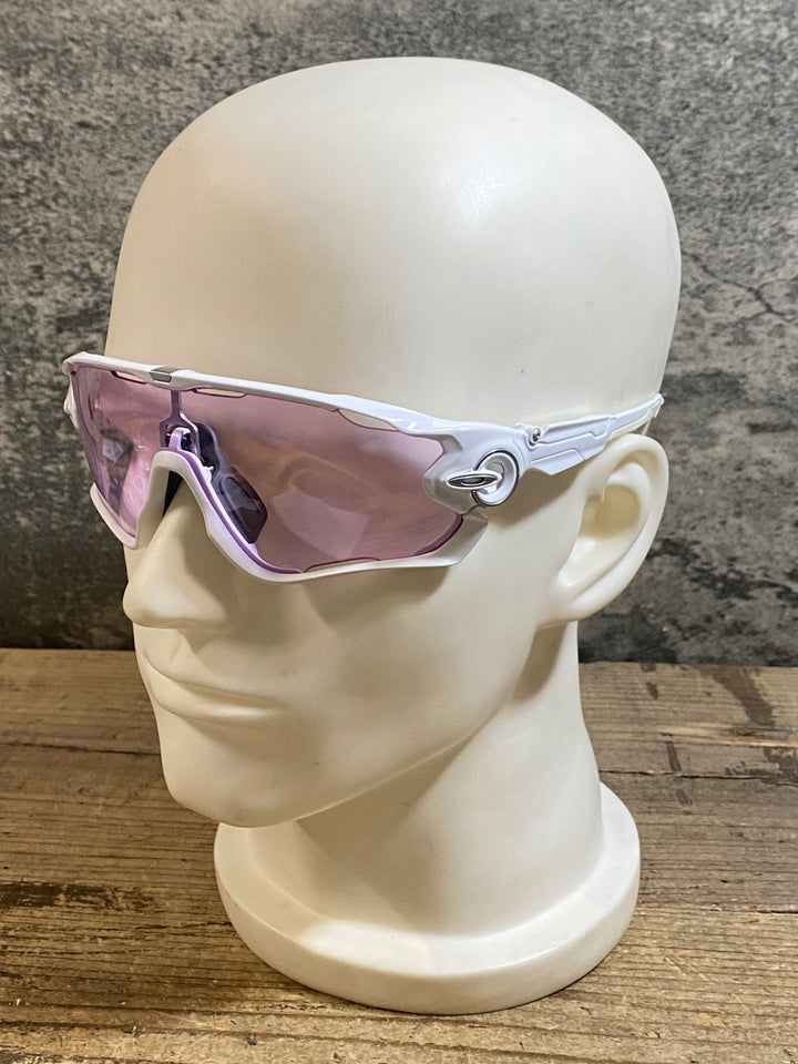 KE371 オークリー OAKLEY ジョウブレイカー JAW BREAKER アイウェア サングラス 白 ※レンズ等傷み