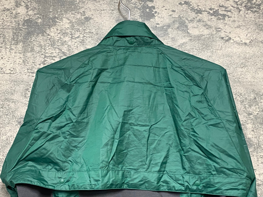 KH250 ルコックスポルティフ le coq sportif 長袖 ウィンドブレーカー 緑 M