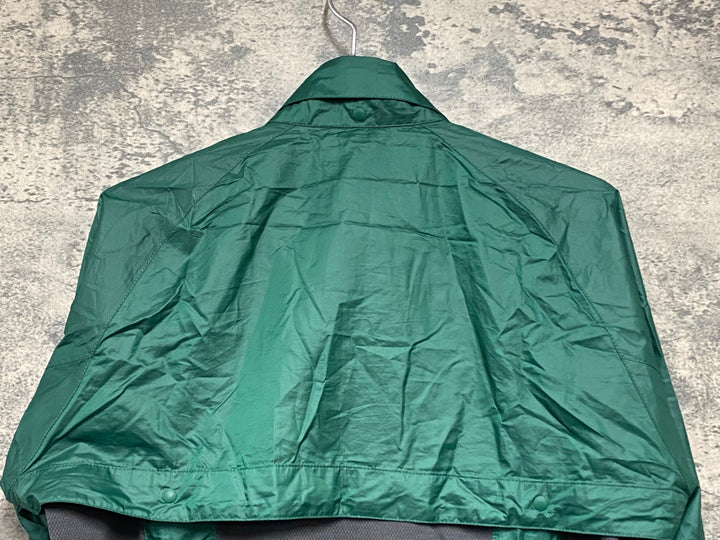 KH250 ルコックスポルティフ le coq sportif 長袖 ウィンドブレーカー 緑 M