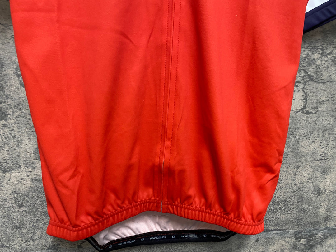 JR112 パールイズミ PEARL iZUMi 半袖 サイクルジャージ 赤 XL 広島カープ