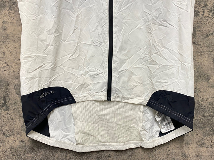 KK063 パールイズミ PEARL iZUMi サイクルベスト ジレ 白 サイズ不明 ※タグ劣化