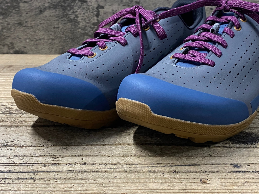 KQ679 シディ SIDI ASPER LACES ビンディングシューズ ネイビー グレー EU42
