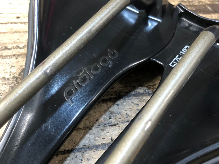 KC785 プロロゴ Prologo ディメンション DIMENSION NDR サドル 143mm Tiroxレール 黒 ノーズ削れ