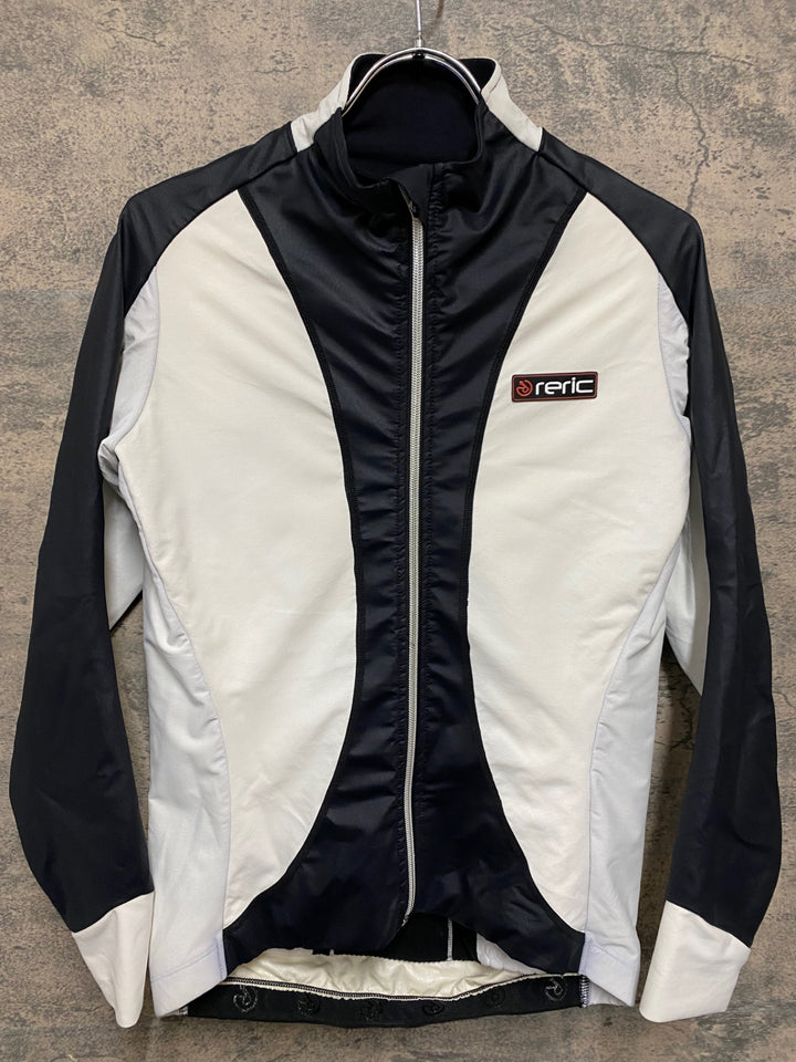KM222 レリック reric 長袖 サイクルジャケット 白 M 裏起毛 黄ばみ