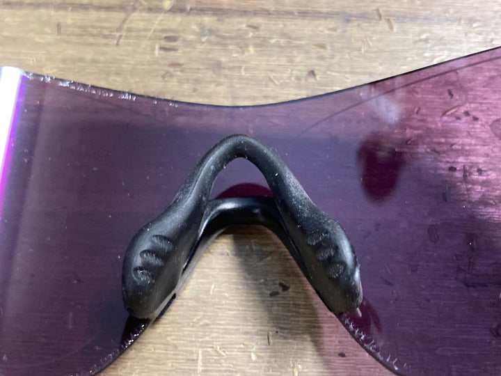 KL297 オークリー OAKLEY EV ZERO サングラス アイウェア 白 PRIZMレンズ ※レンズ気泡