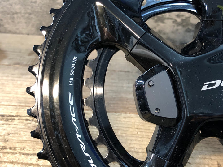JK499 シマノ SHIMANO デュラエース DURA-ACE FC-R9200-PX パワーメーター クランクセット 50/34T 170mm 動作確認済み