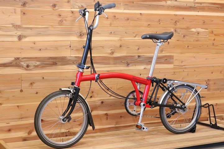 カスタム済み！ ブロンプトン BROMPTON M3R 16インチ 内装3段 外装2段 スチール ミニベロ 折り畳み 小径車 【広島店】