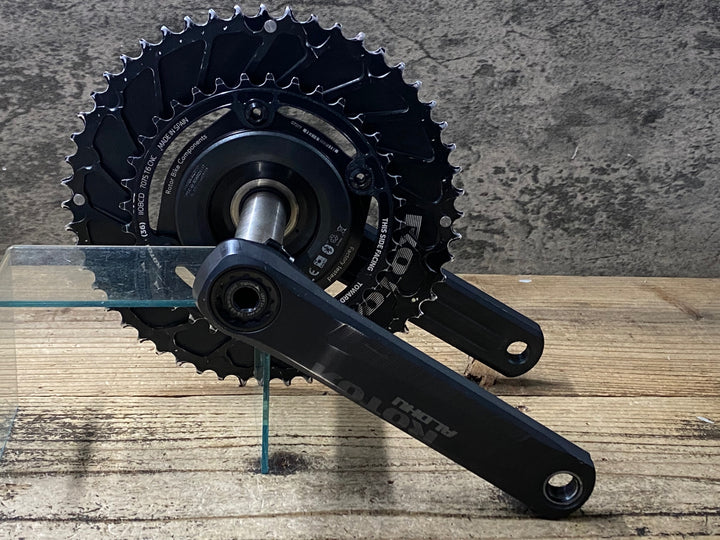 JP949 ローター ROTOR ALDHU INSPIDER パワーメーター クランクセット ROAD24 52/36 170mm 接続確認済