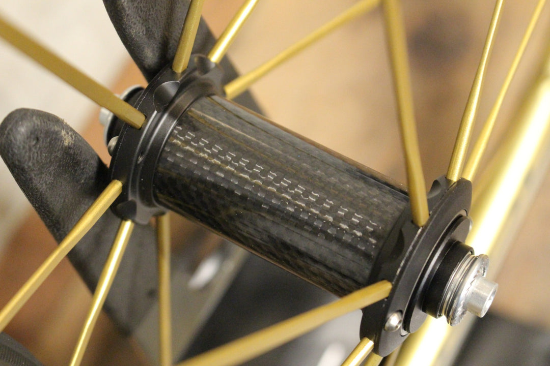 カンパニョーロ CAMPAGNOLO シャマルウルトラ ゴールド SHAMAL ULTRA GOLD アルミ チューブラー ホイールセット カンパ 11S/12S 【福岡店】