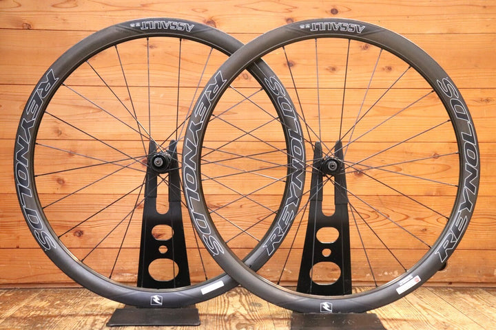 レイノルズ REYNOLDS アサルト ASSAULT SLG DISC カーボン チューブラー ホイールセット シマノ11S/12S 【芦屋店】