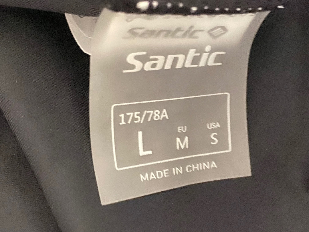 JN992 サンティック Santic ビブショーツ 黒 L ※スレあり