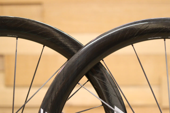 エリート ELITE WHEELS ドライブ DRIVE 50D カーボン チューブレスレディ ディスク ホイールセット シマノ11/12S 【立川店】