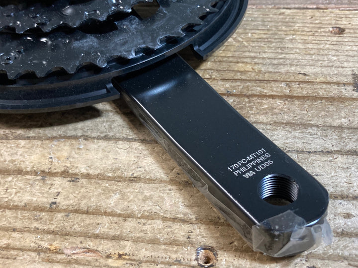 KH530 シマノ SHIMANO FC-MT101 クランクセット 170mm 44-32-22T ガード付