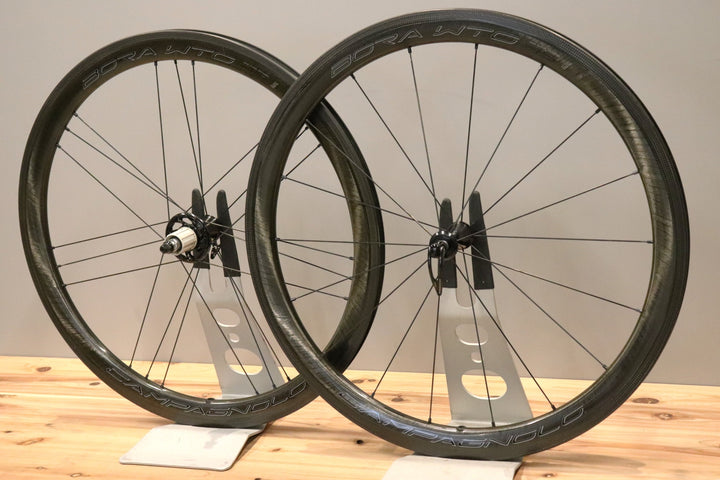 カンパニョーロ CAMPAGNOLO ボーラ BORA WTO 45 カーボン チューブレスレディ ホイールセット シマノ11/12S 19C 【仙台店】