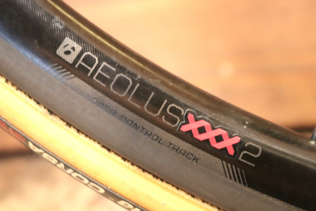 ボントレガー BONTRAGER アイオロス AEOLUS XXX 2 カーボン チューブラー ホイールセット シマノ11S/12S 【東京南麻布店】