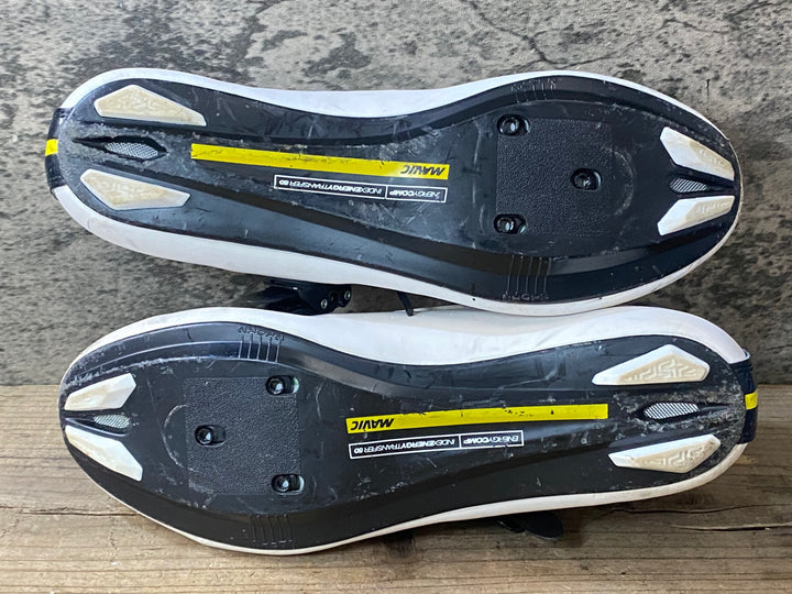 JZ621 マヴィック MAVIC AKSIUM ELITE Ⅲ ビンディングシューズ 白 EU42