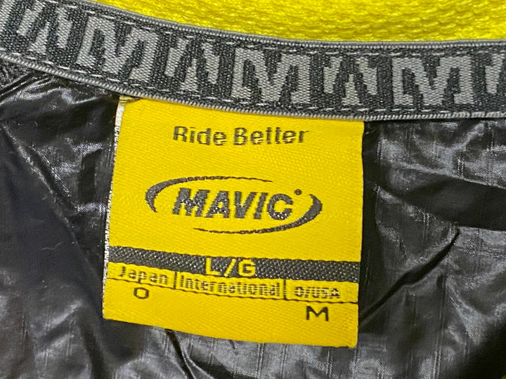 KC850 マヴィック MAVIC 長袖 ウィンドブレーカー 黒 O ※たばこ臭