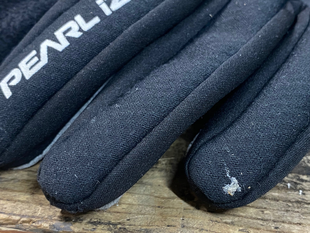 JR217 パールイズミ PEARL iZUMi 長指ウィンターグローブ 黒 M 裏起毛 黒タグ 擦れあり