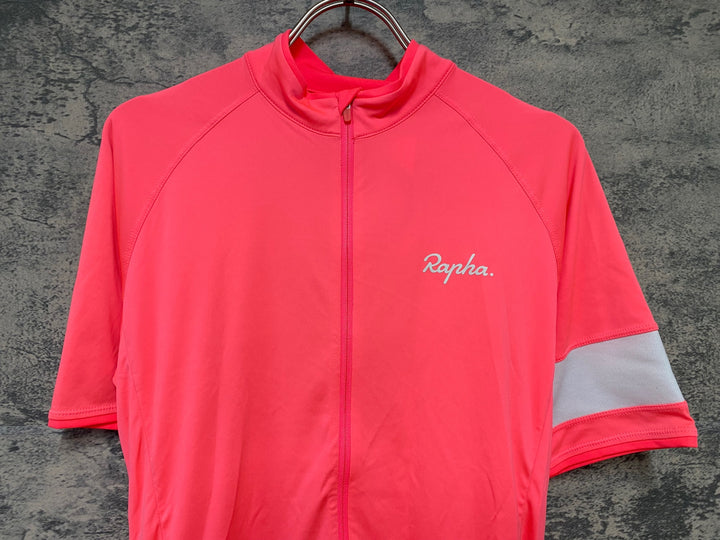 KC381 ラファ Rapha CORE JERSEY 半袖 サイクルジャージ ピンク M