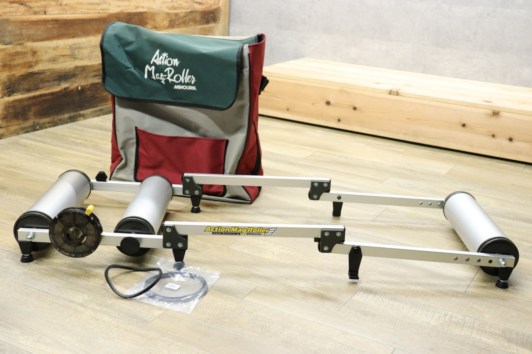 ミノウラ MINOURA アクションマグローラー Action Mag Roller 3本ローラー ローラー台 負荷装置付属 【さいたま浦和店】