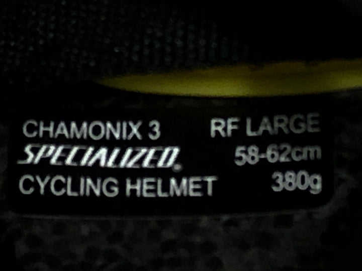 JY380 スペシャライズド SPECIALIZED CHAMONIX 3 ヘルメット 58-62cmサイズ 黒