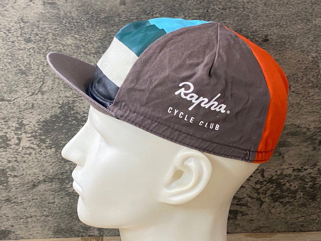 KA005 ラファ Rapha サイクルキャップ ブラウン 総柄 ワンサイズ