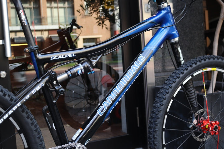 キャノンデール CANNONDALE スカルペル SCALPEL1 Mサイズ 2008モデル シマノ XTR 1×9S カーボン フルサスペンション MTB 【東京南麻布店】