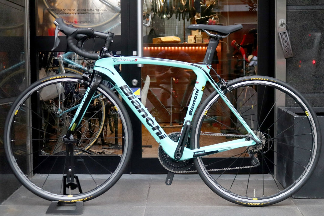 ビアンキ Bianchi オルトレ Oltre XR3 リム 2018 53サイズ シマノ 105 5800 11S カーボン ロードバイク 【東京南麻布店】