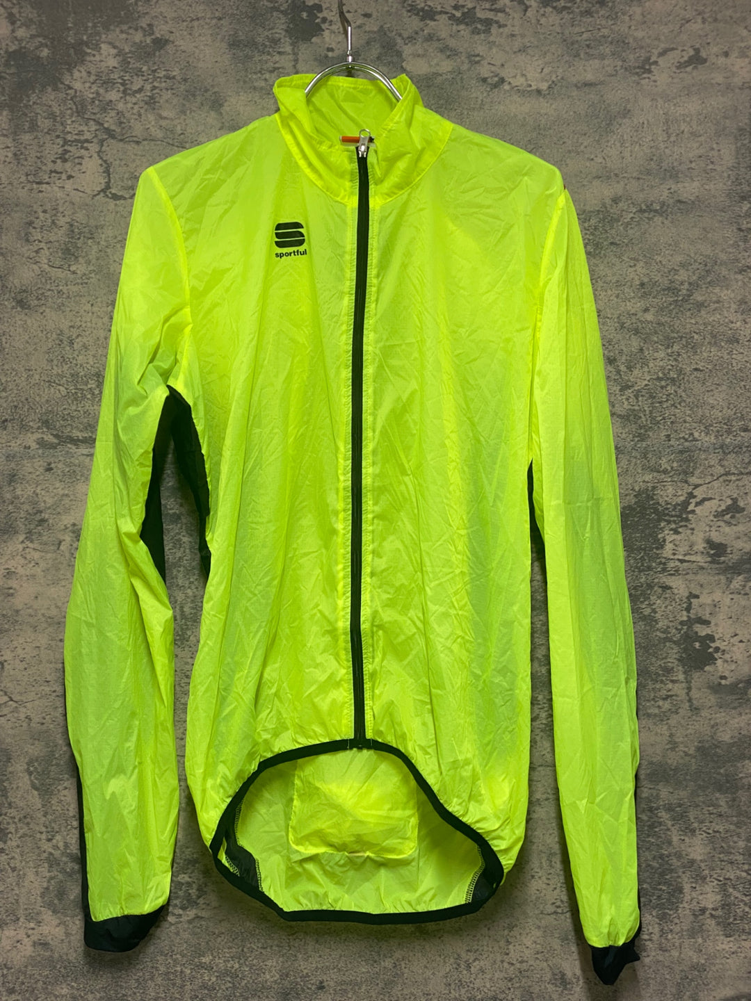 KD955 スポーツフル sportful 長袖 ウィンドブレーカー 黄 L