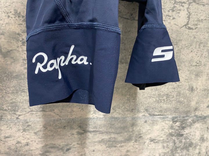 JE138 ラファ Rapha ATHLETES WOMEN'S PRO TEAM BIB SHORTS ビブショーツ ネイビー グレー レディース XXS