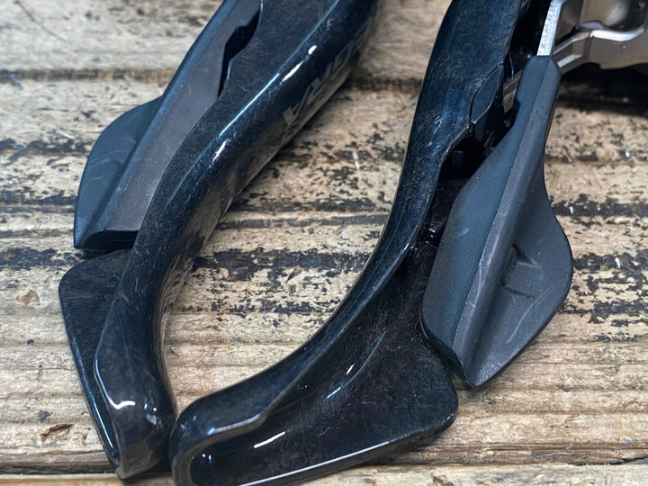 JL060 シマノ SHIMANO アルテグラ ULTEGRA ST-6700 STIレバー 左右セット 2x10S ネームプレート欠品 左ブラケットカバー欠品