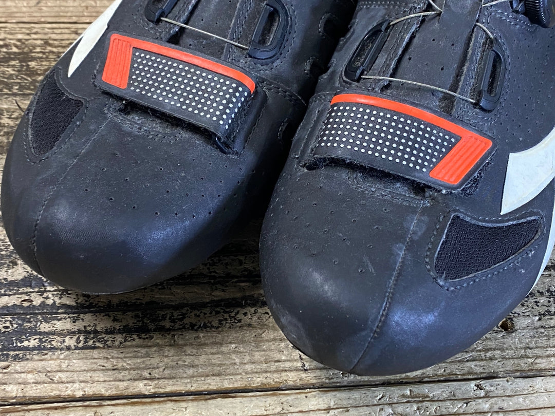 JT033 ディアドラ DIADORA VORTEX RACER Ⅱ ビンディングシューズ BOA 3穴 黒 EU42.5