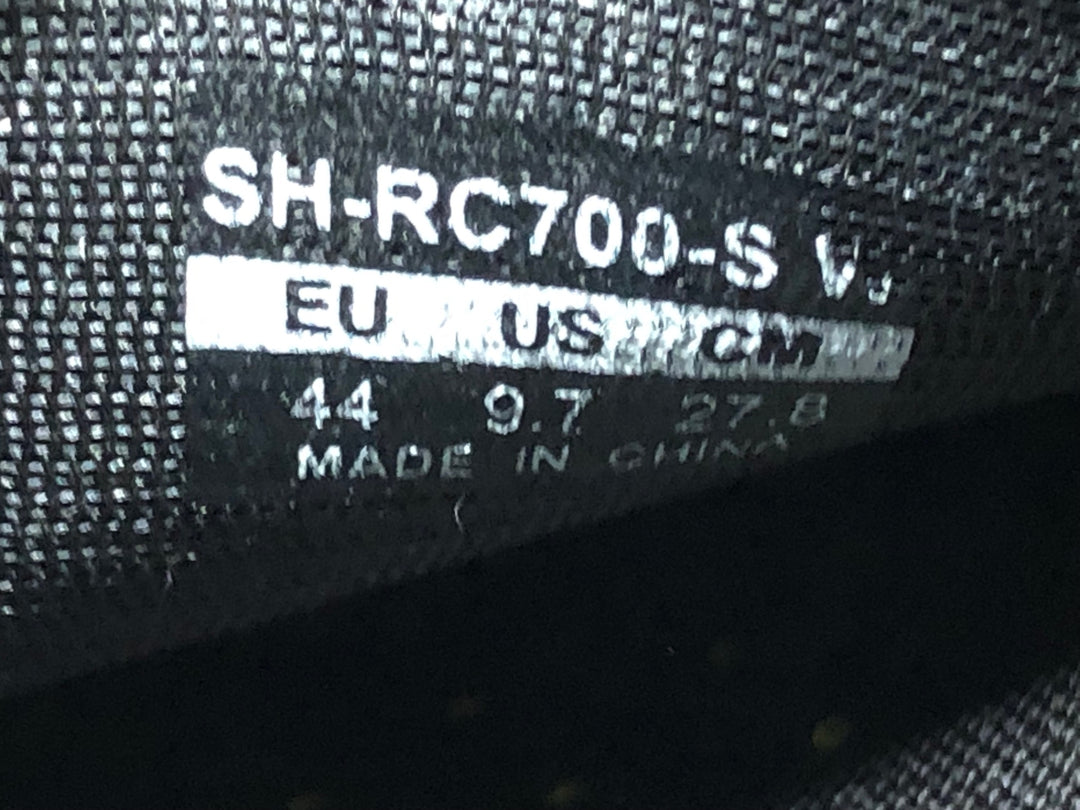 JP858 シマノ SHIMANO RC7 SH-RC700-S W ビンディングシューズ 3穴 白 EU44