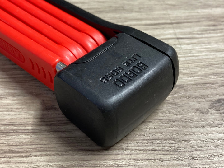 JR252 アブス ABUS BORDO LITE 6055 ブレードロック 赤