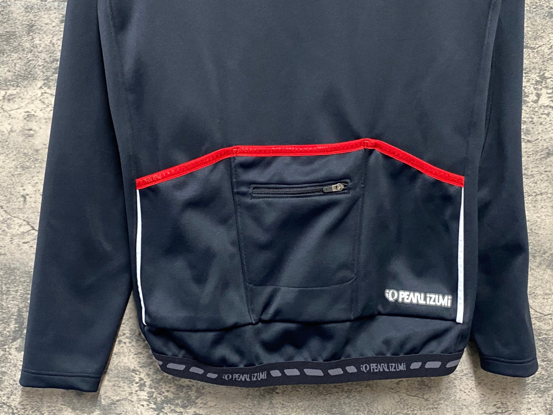 KD839 パールイズミ PEARL iZUMi 長袖 サイクルジャケット 黒 M 裏起毛 THERMODRESS NEO
