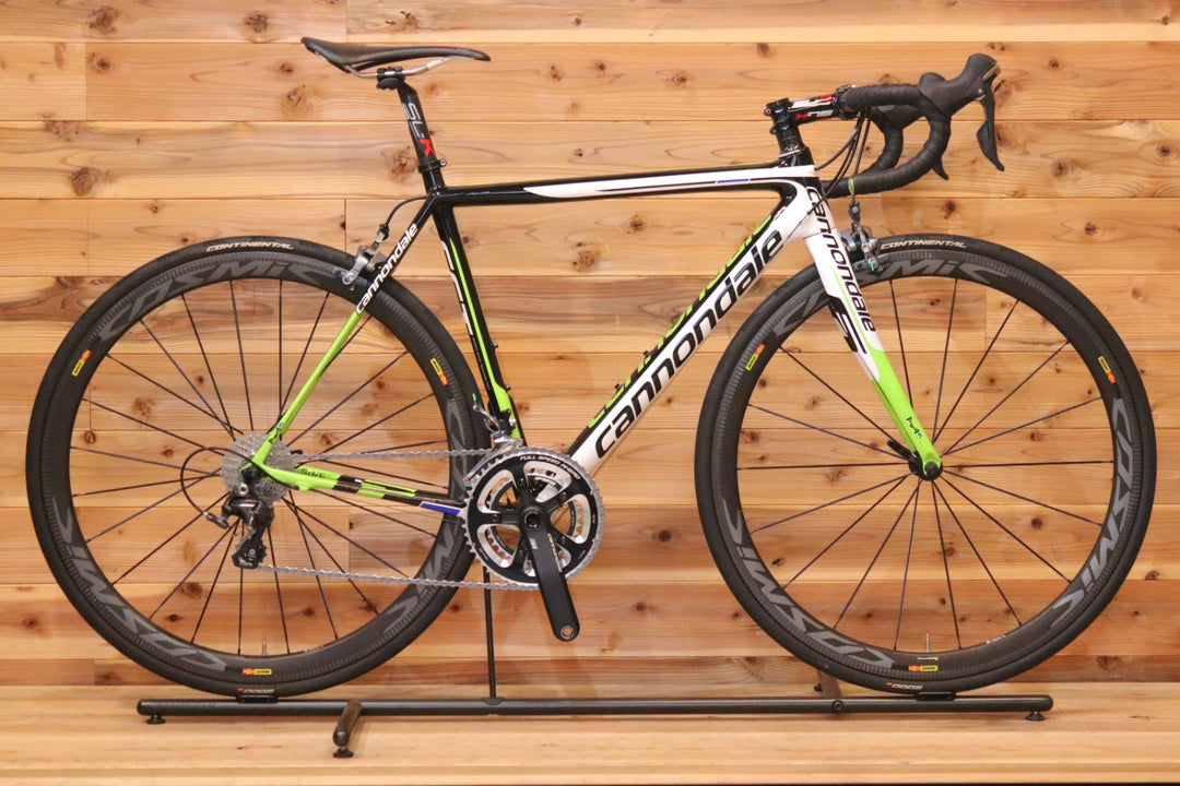 キャノンデール CANNONDALE スーパーシックス SUPERSIX EVO HI-MOD 2015 52サイズ シマノ アルテグラ 6800 MIX 11S カーボン ロードバイク 【広島店】