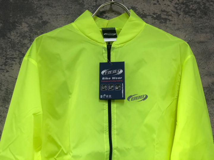 KL347 BBB cycling レインジャケット 黄 L