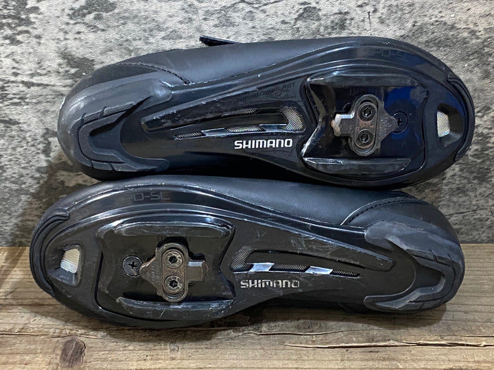 KG401 シマノ SHIMANO RP1 SH-RP100-S L ビンディングシューズ 黒 SPD 3穴 EU38 ※ペン字あり