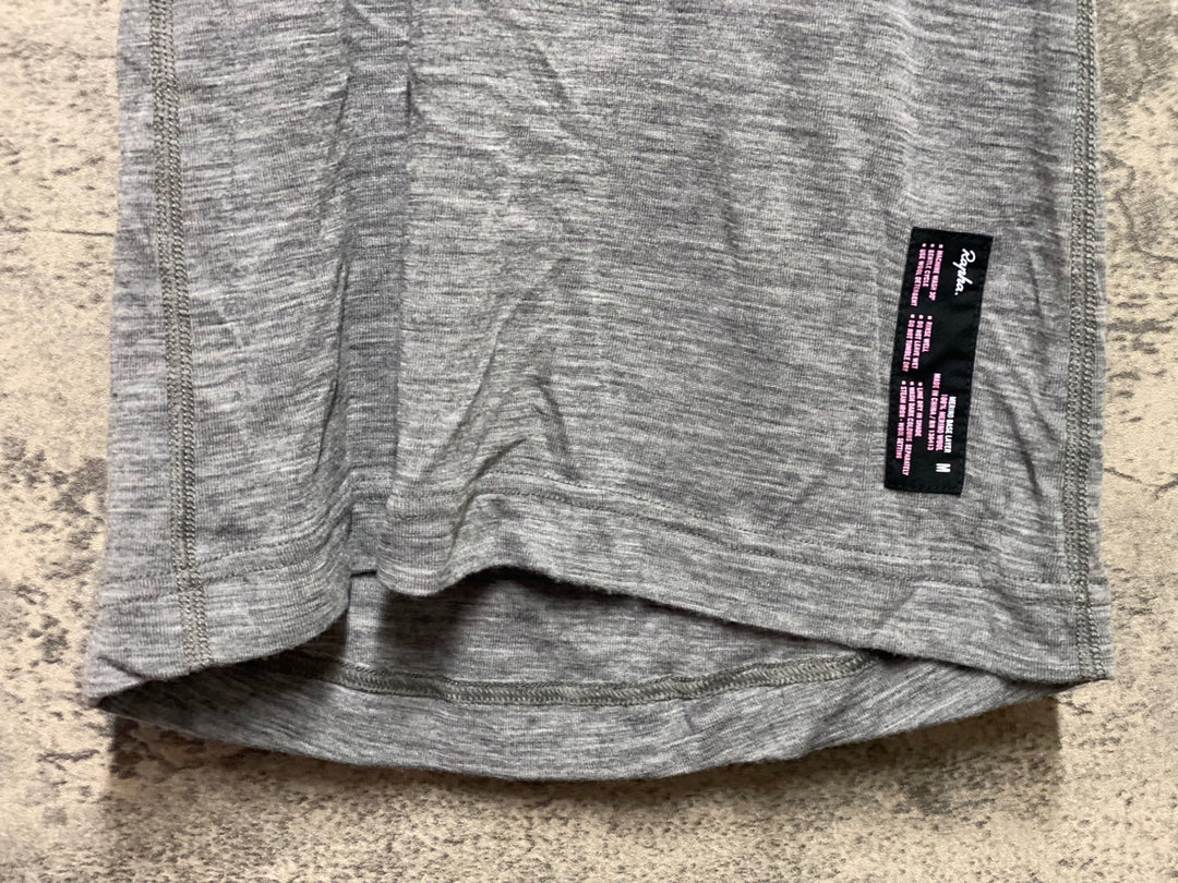 KI186 ラファ Rapha MERINO BASE LAYER ノースリーブ ベースレイヤー グレー M