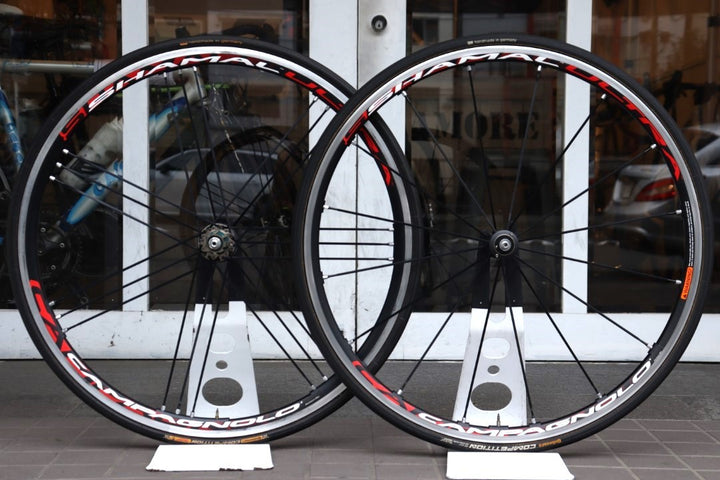 カンパニョーロ Campagnolo シャマルウルトラ SHAMAL ULTRA アルミ チューブラー ホイールセット カンパ11S/12S 15C 【横浜店】