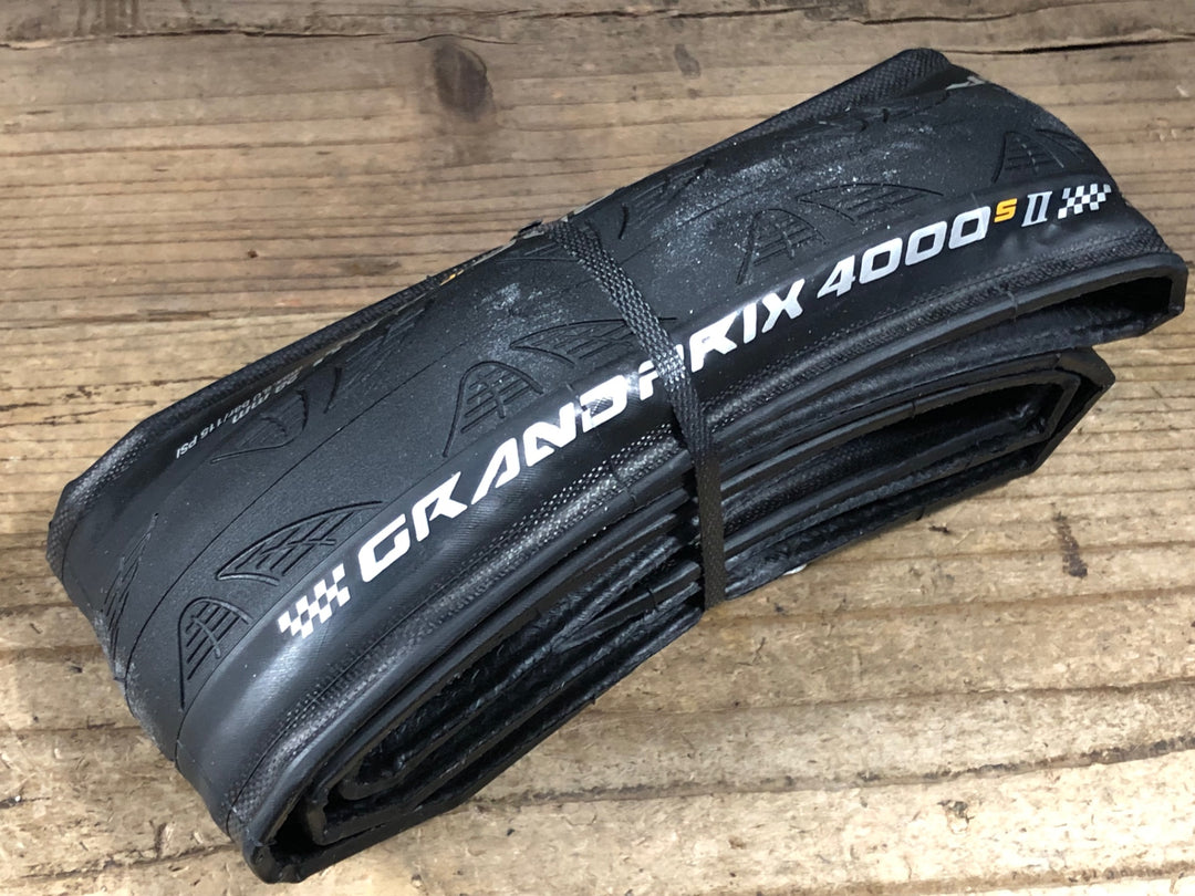 KM527 コンチネンタル Continental GRAND PRIX 4000SⅡ クリンチャータイヤ 700x28C 2本セット