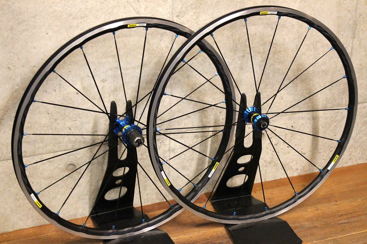 マヴィック MAVIC キシリウムエリート KSYRIUM ELITE シマノ 12/11S アルミ クリンチャー ホイールセット ワイドリム 17C  【福岡店】