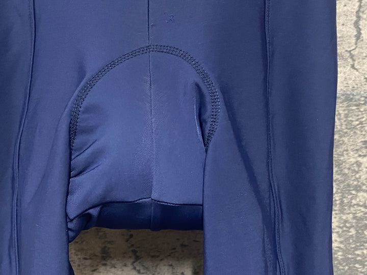 KP120 カステリ CASTELLI レーサータイツ 紺 S 裏起毛