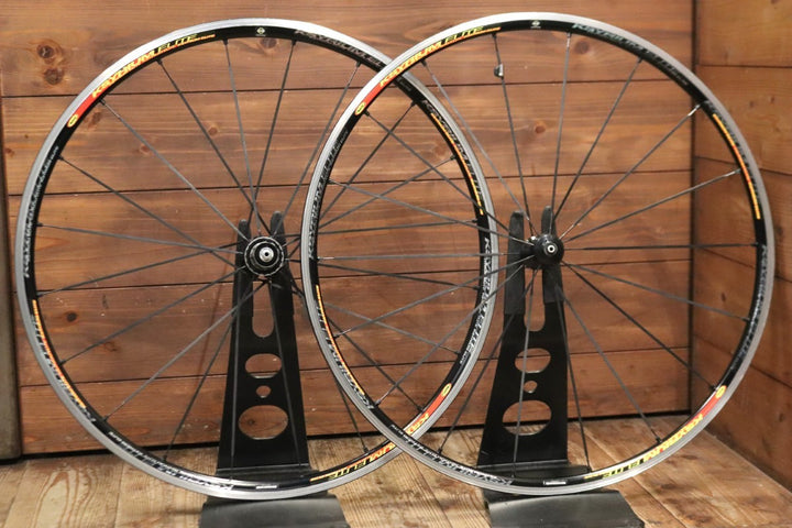 マヴィック MAVIC キシリウム エリート KSYRIUM ELITE アルミ クリンチャー ホイールセット シマノ 11/12S ナローリム 13C 【東京南麻布店】