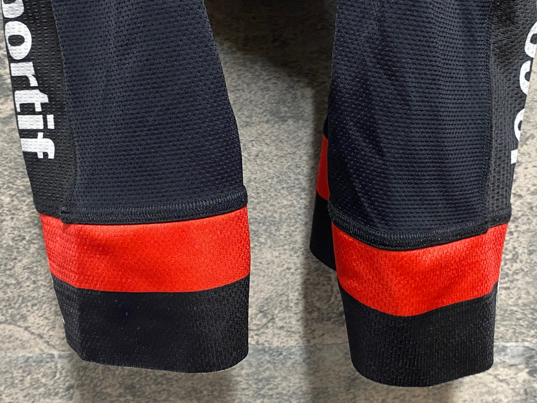 JN194 ルコックスポルティフ le coq sportif ビオレーサー BIORACER ビブショーツ 黒 L