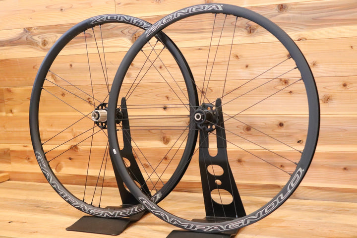 カンパニョーロ CAMPAGNOLO ゾンダ ZONDA DB シマノ 11S/12S 17C アルミ クリンチャー DISC ホイールセット 【広島店】