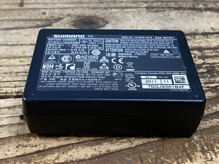 KF036 シマノ SHIMANO SM-BCR1 バッテリーチャージャー Di2 通電確認済み