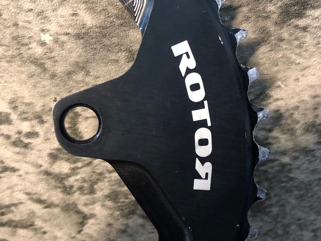 JR074 ローター ROTOR 楕円 チェーンリング セット 4ARM PCD110 52/36T