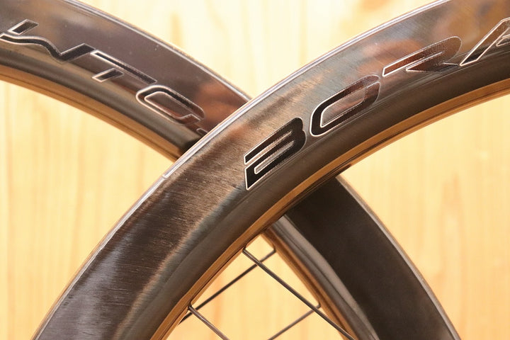カンパニョーロ CAMPAGNOLO ボーラ BORA ULTRA WTO 45 DB C23 カーボン チューブレスレディ ホイールセット シマノ 11S/12S 【芦屋店】
